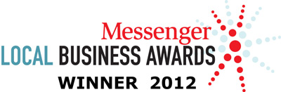 Winner of "Skilled Trades & Services, Southern Region" at the 2012 Messenger Local Business Awards
